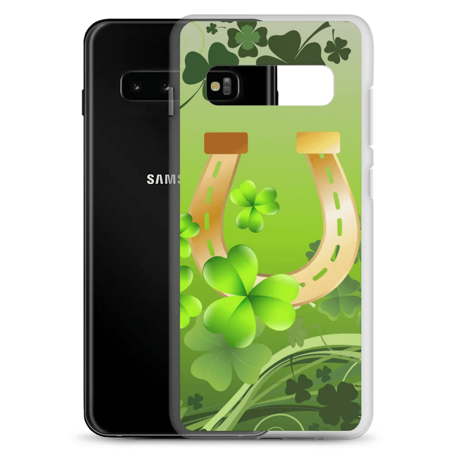 Lucky Clover Clear Samsung® Case product image (20)
