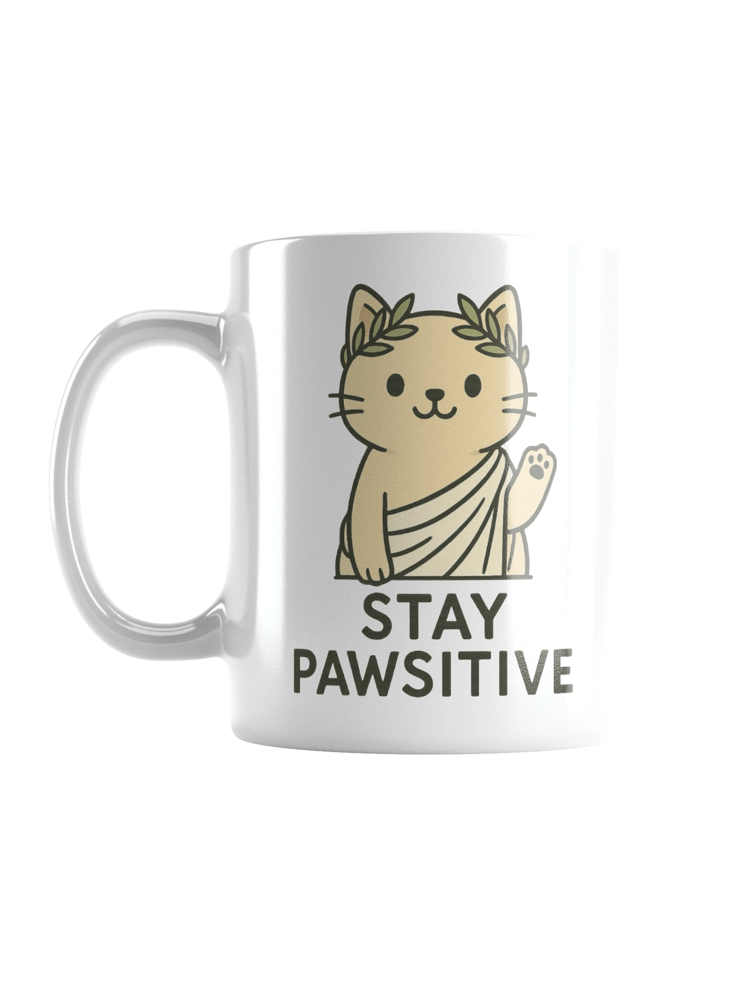 STAY PAWSITIVE MUG product image (1)