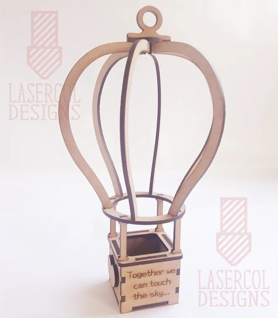 Hot Air Balloon - Laser Cut Files product image (2)