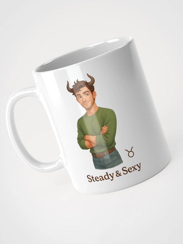 Taurus Horns Crossing Arms Mug product image (1)