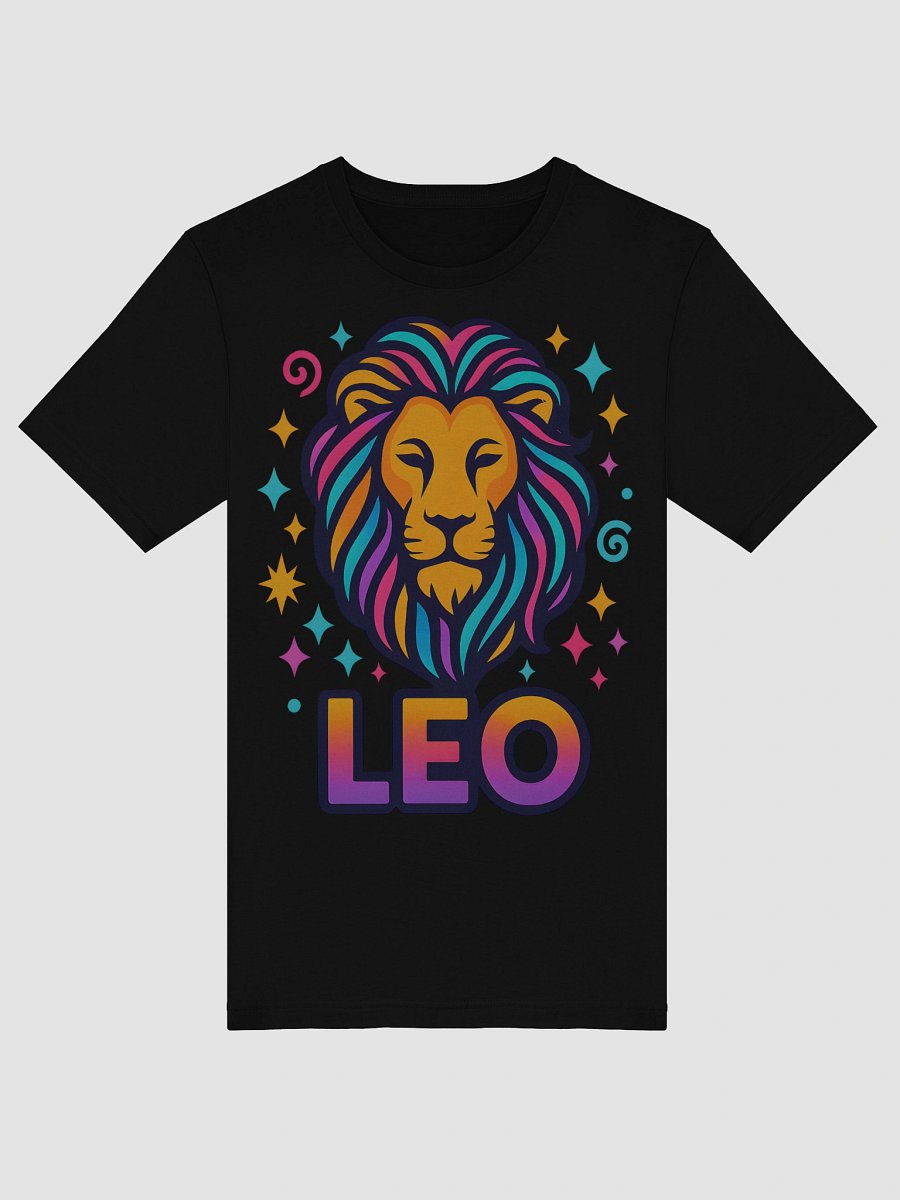 Leo Zodiac Sign T-Shirt – Bold & Radiant Star Sign Design product image (5)