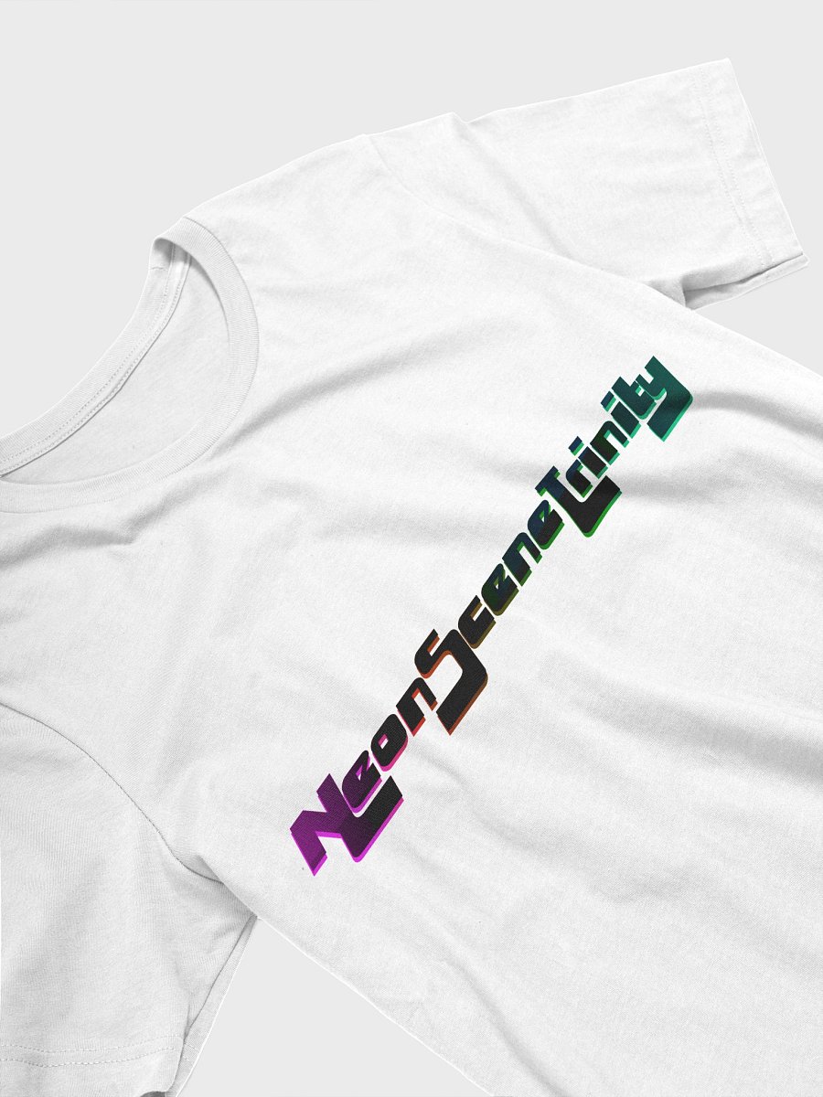 Neon Scene Trinity Logo Tee (White) product image (3)