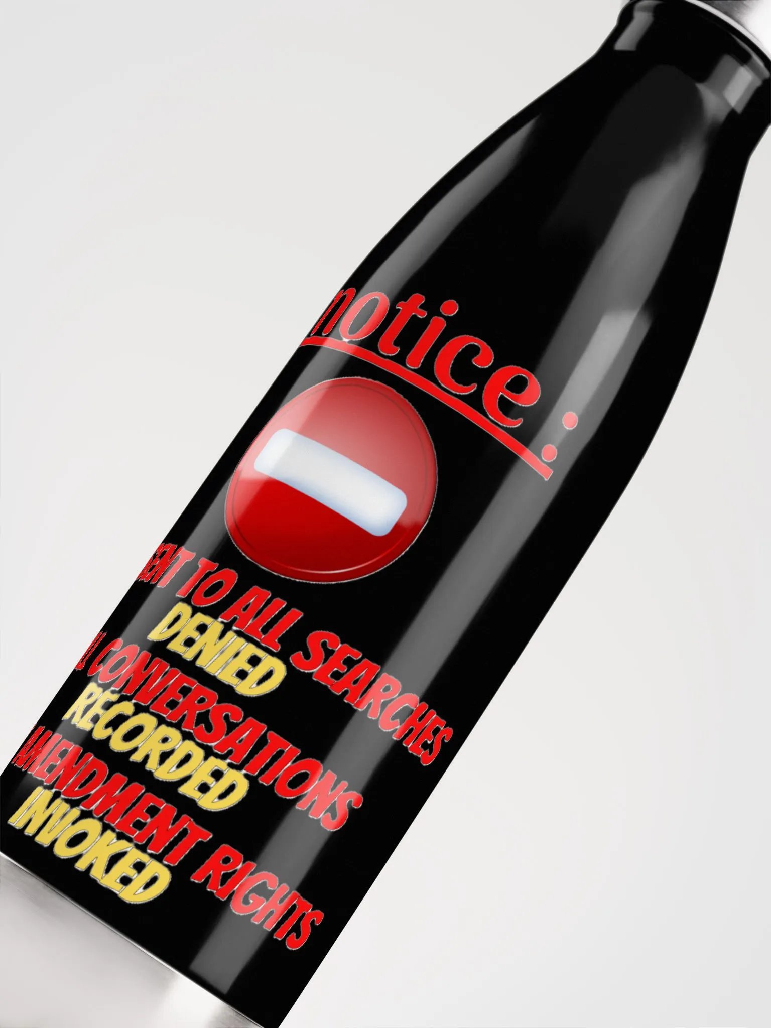 NOTICE : CONSENT TO ALL SEARCHES DENIED product image (9)