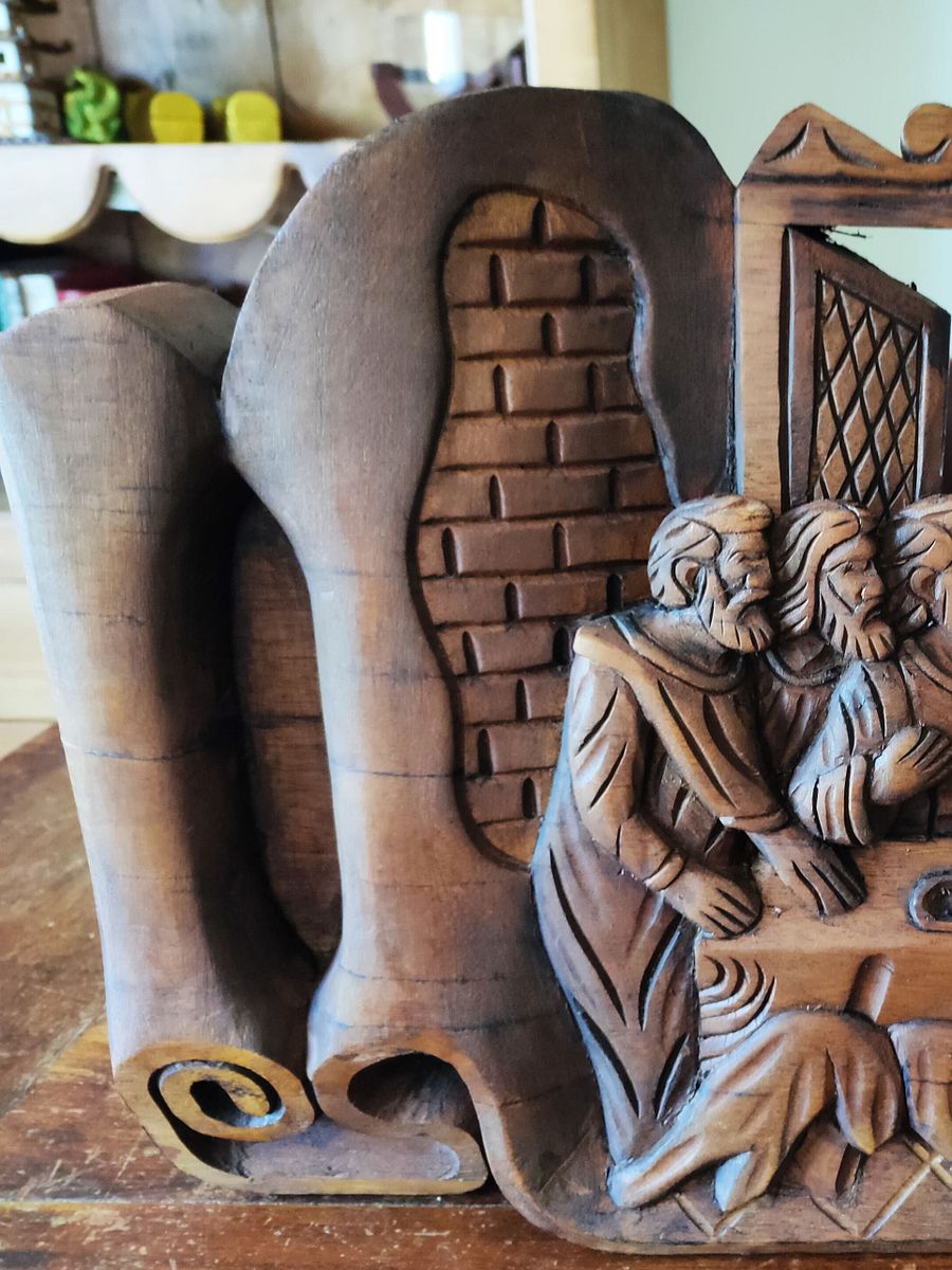 Última Ceia de Cristo em Madeira - Peça Religiosa Majestosa com História Única product image (9)
