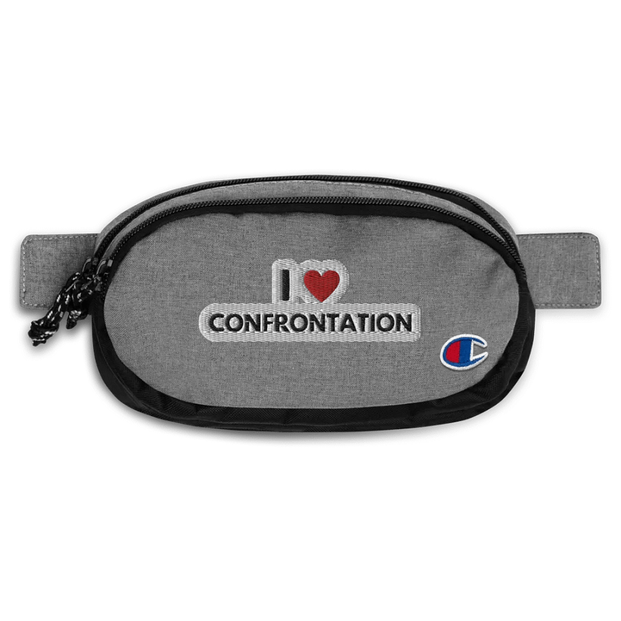 I <3 Confrontation (bubble design) champion fanny pack product image (1)