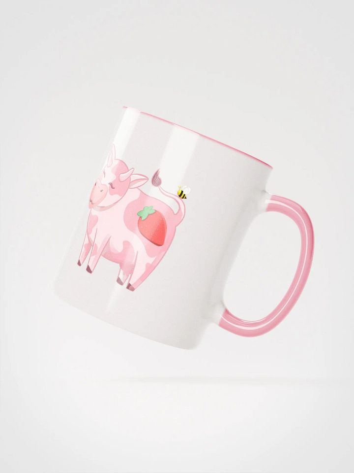 Strawberry Cow Mug with Pink Interior product image (2)