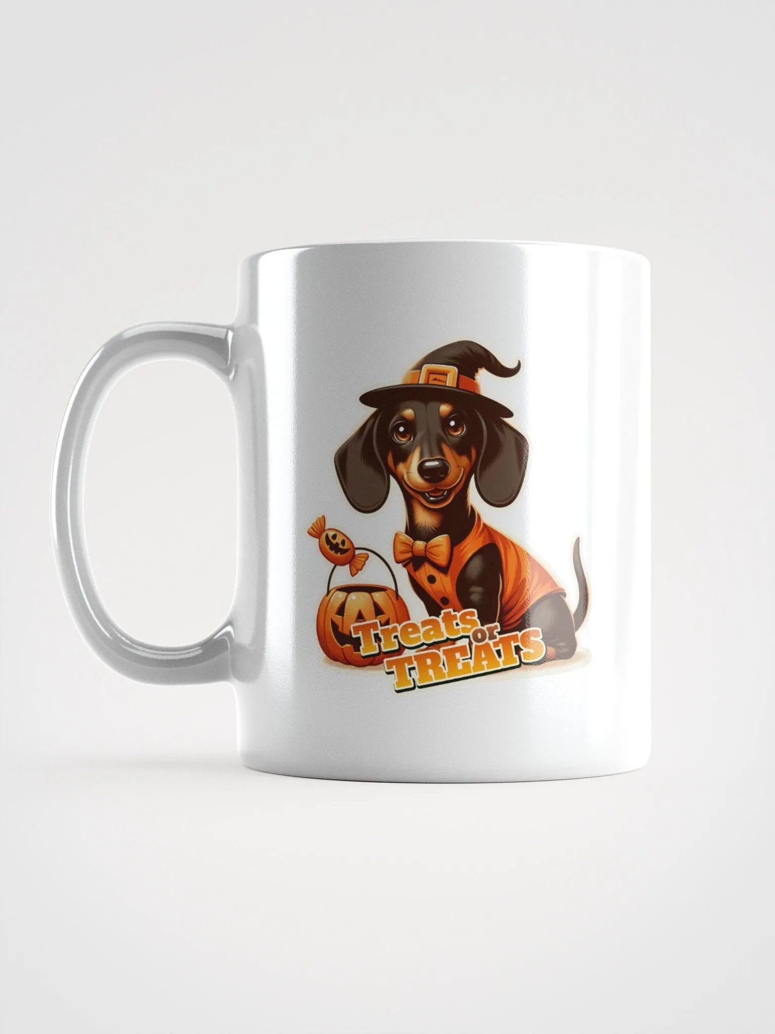 Dachshund Treat Halloween - mug product image (16)