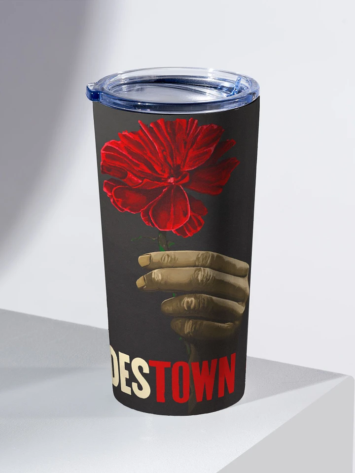 Wait For Me Red Carnation 20oz Stainless Steel Cup product image (1)