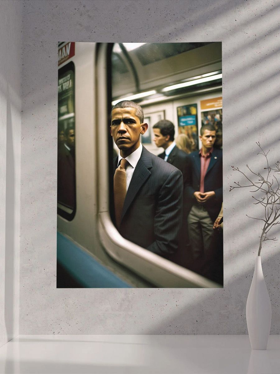 Obama Subway Ride product image (6)