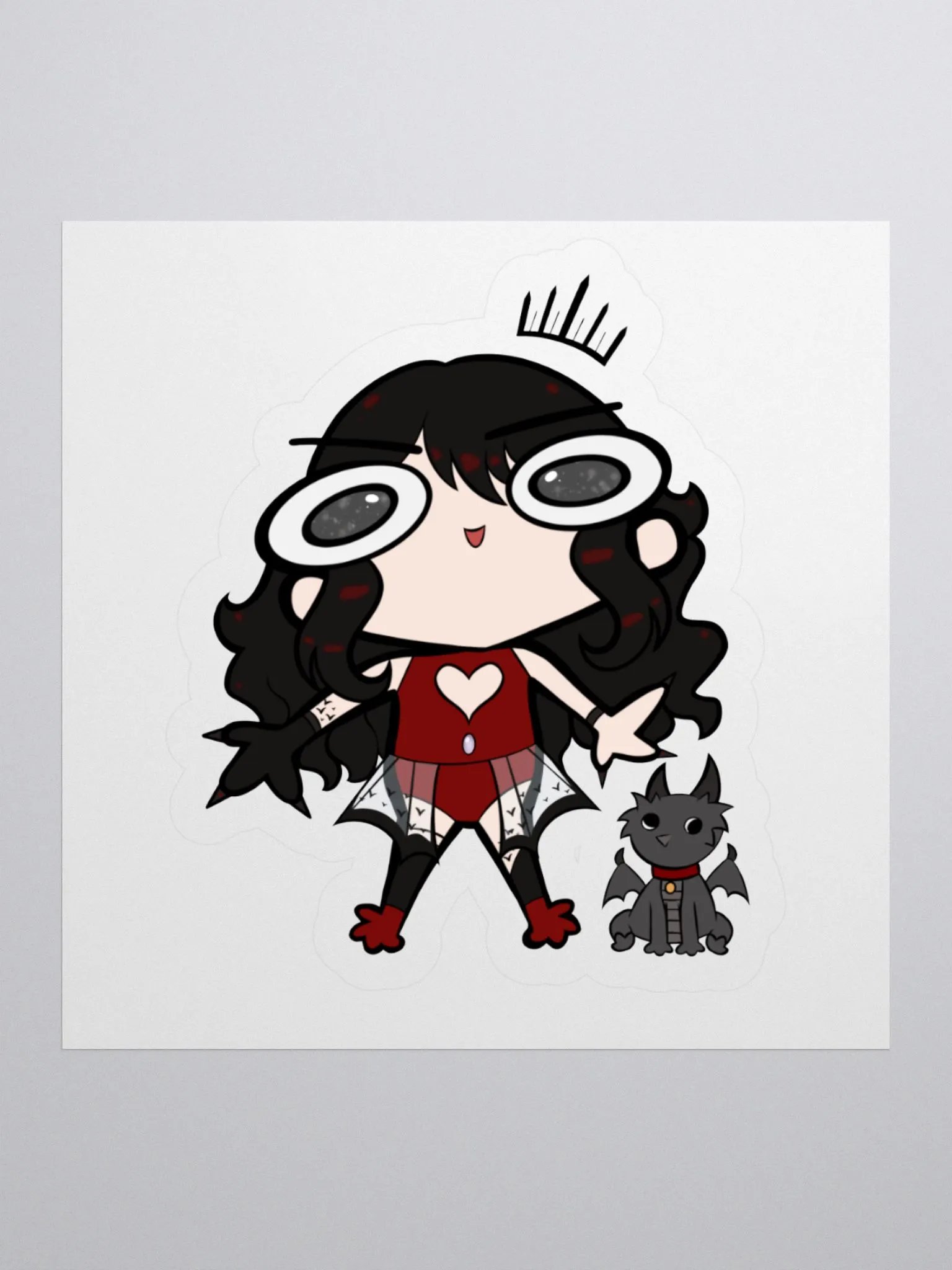 Gremolin Velvet and Daemon Sticker product image (1)