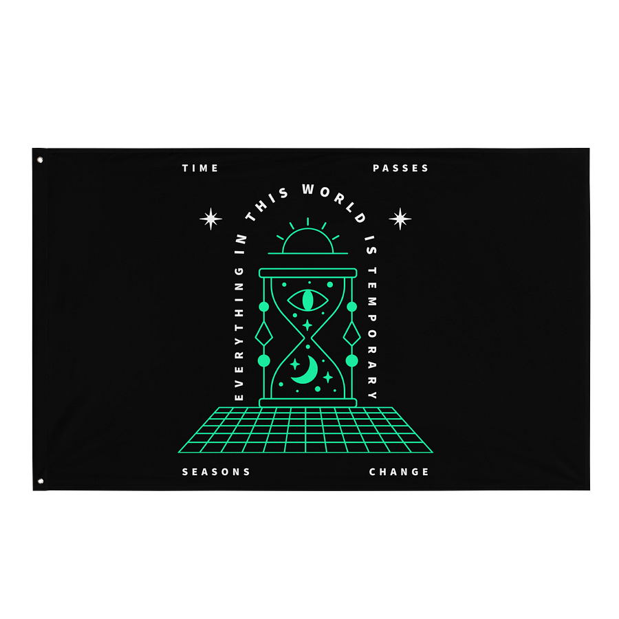 Time Passes Flag product image (1)