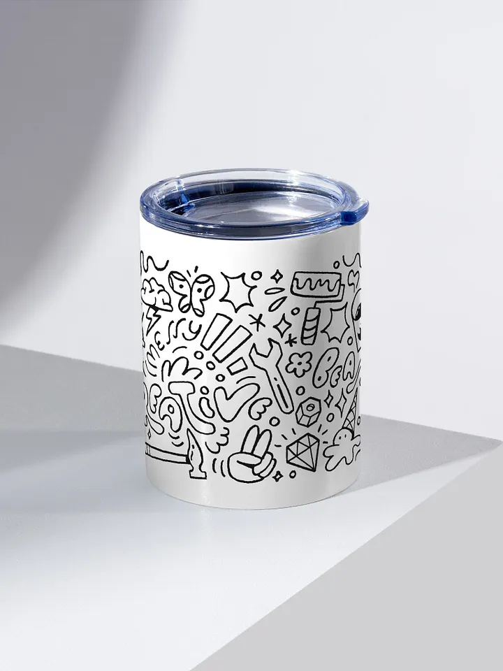 CREATIVE CHAOS - Tumbler - Black txt product image (2)