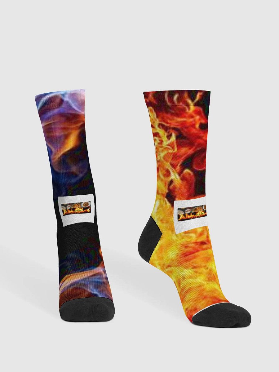 LET GET COOKIN FIRE ELEMENT SOCKS product image (2)