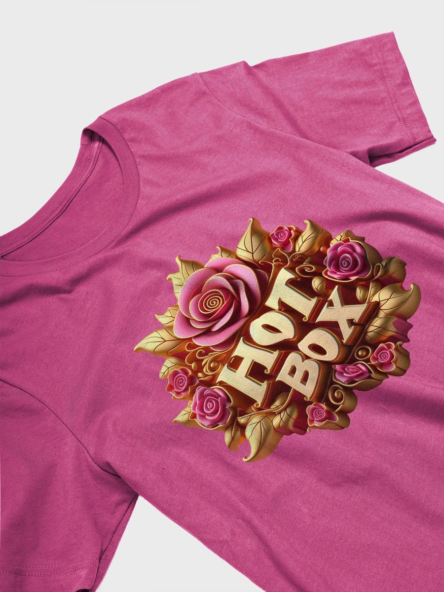 HOT BOX FAM GOLD ROSE LOGO TEE product image (33)