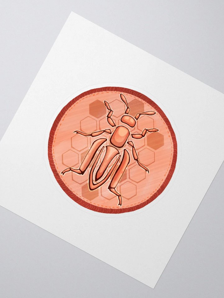 Coral Crickets Sticker product image (2)