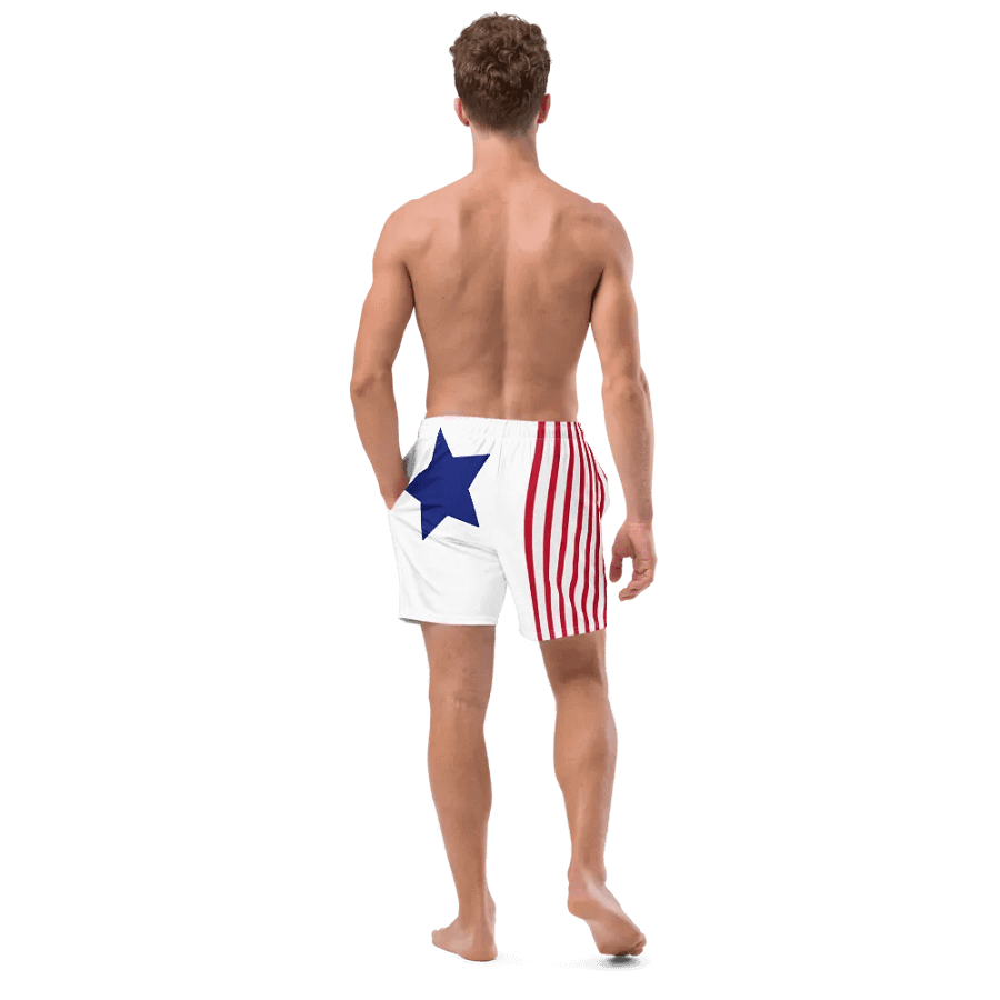 Old Glory Ribbons Swim Trunks product image (4)