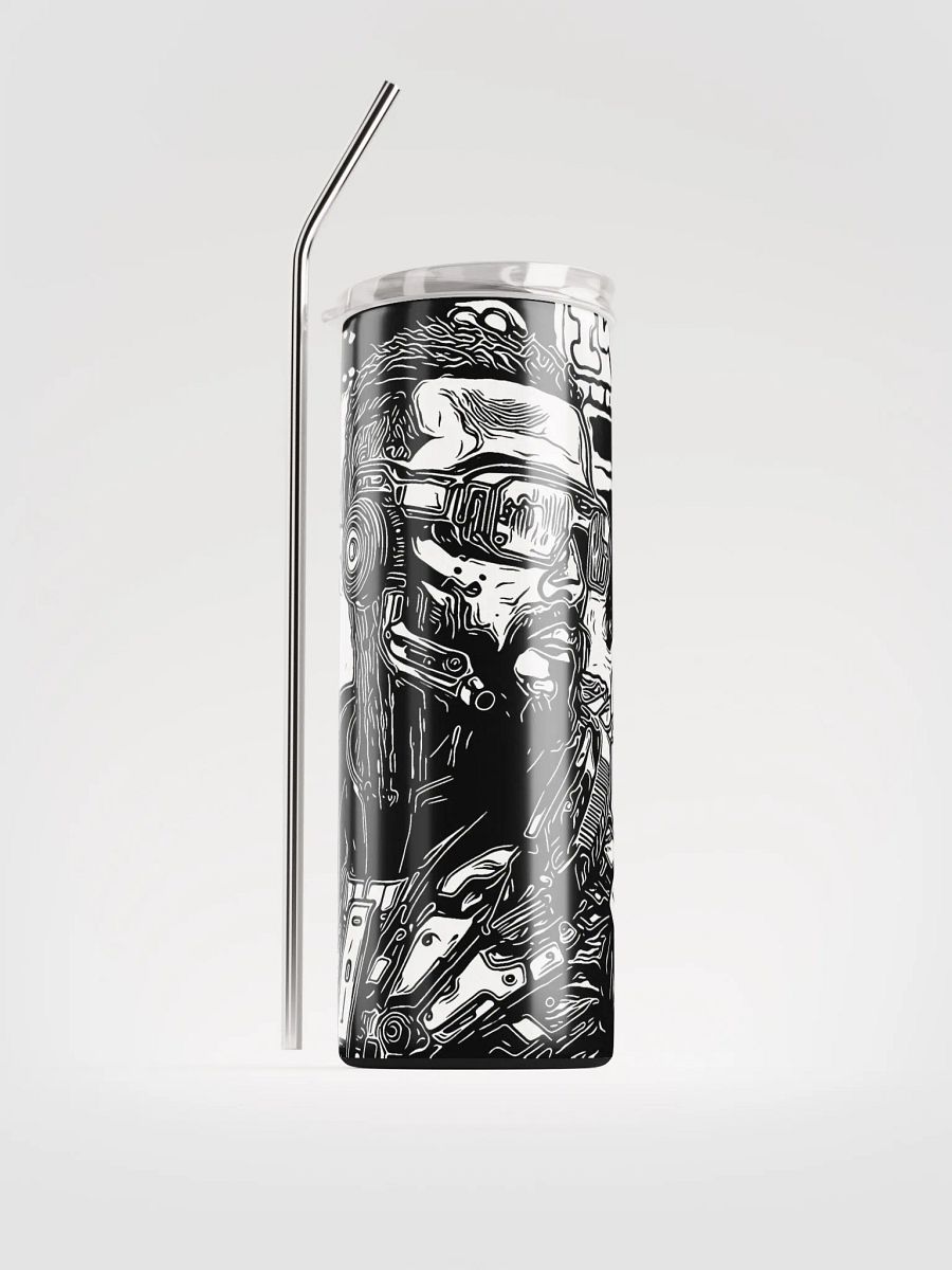 Cyber-Soldier Stainless Steel Tumbler product image (1)