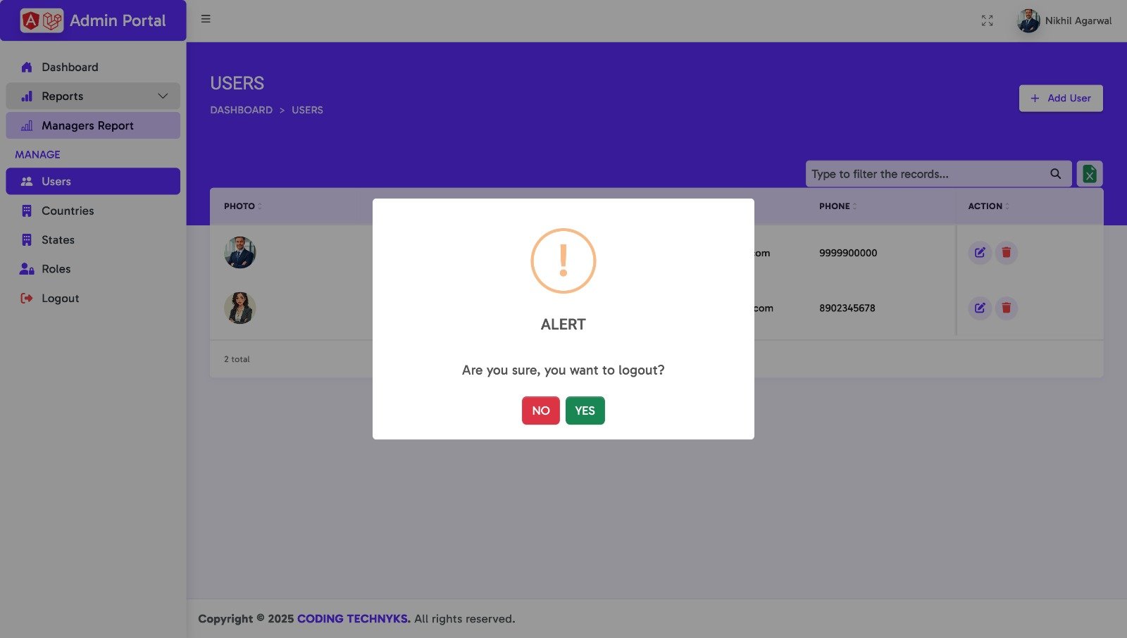 Angular Laravel Starter Kit product image (2)