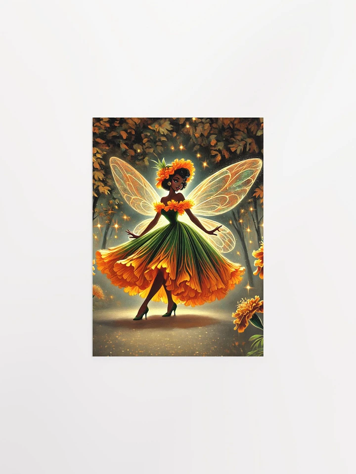 Enchanted Marigold Fairy Premium Matte Poster product image (1)