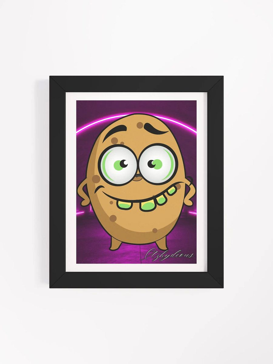 Spud-tacular Neon Glow Poster product image (4)