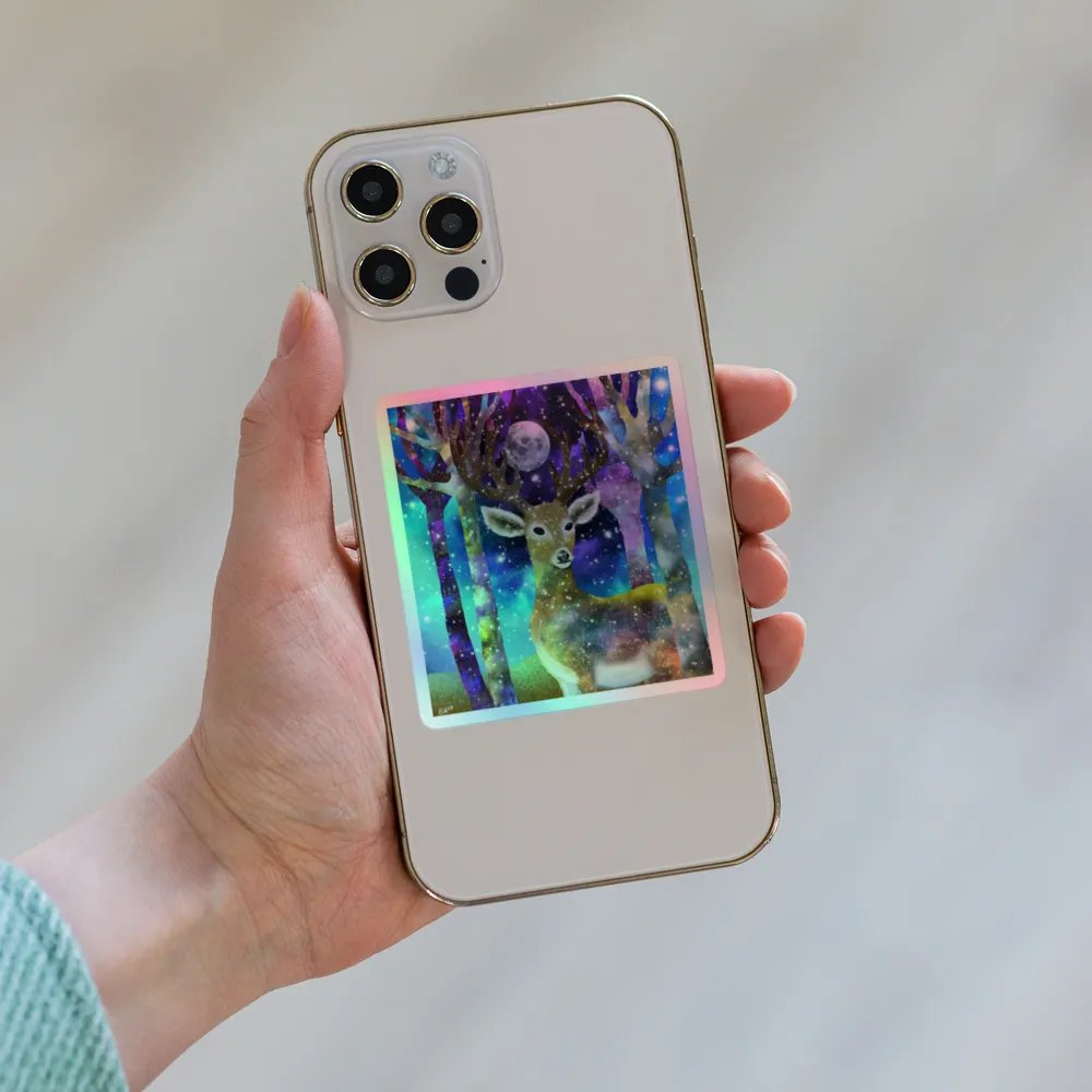 Starry Forest Holographic Sticker product image (6)