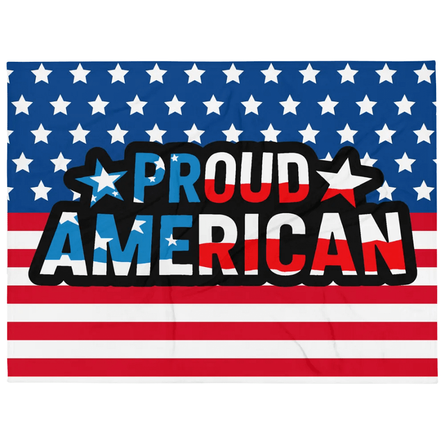 Throw Blanket: Proud American product image (2)