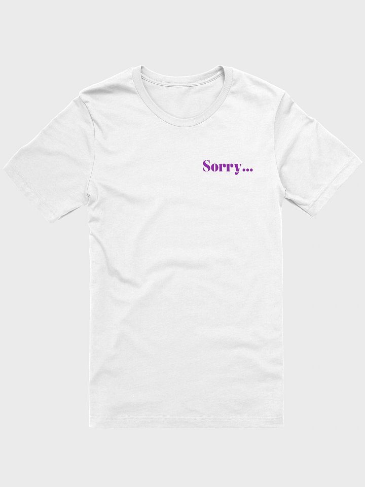 “Sorry… It’s MyTime” Unisex Tee | MyTime Movie Network Collection product image (1)