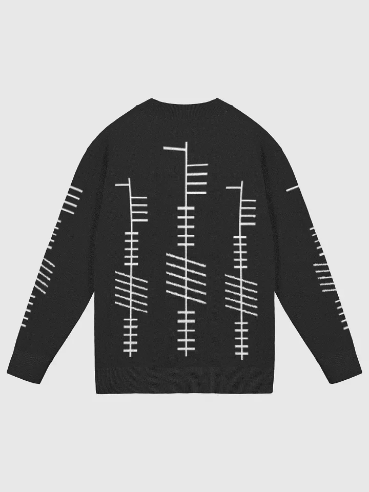 Ogham Writing Cardigan 🖤 product image (2)