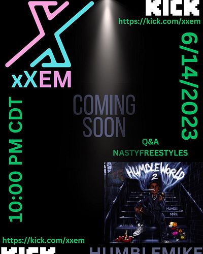 We got something cooked up for all of you be there on the 14th 10CDT trust you don’t wanna miss this @humblemike84
