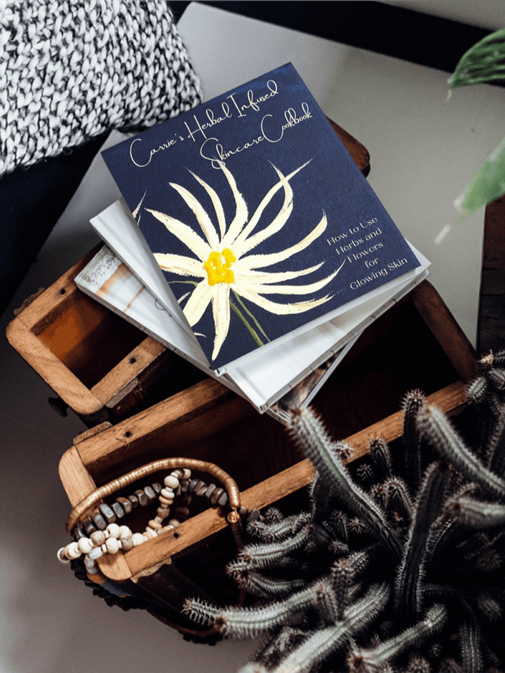 Carrie's Herbal Infused Skincare Cookbook: How to Use Herbs and Flowers for Glowing Skin product image (1)