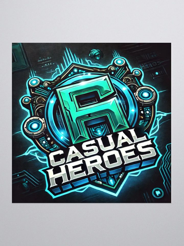 Futuristic Casual Heroes Kiss Cut Stickers product image (2)