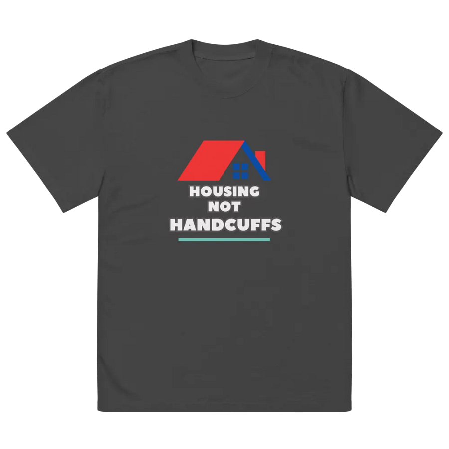 HOUSING NOT HANDCUFFS Oversized Faded Tee product image (3)