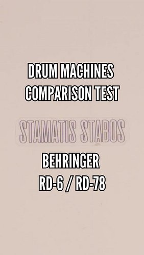 🥁 In this video, I compare the Behringer RD-6 and Behringer RD-78, two classic-style analog drum machines that bring vintage ...