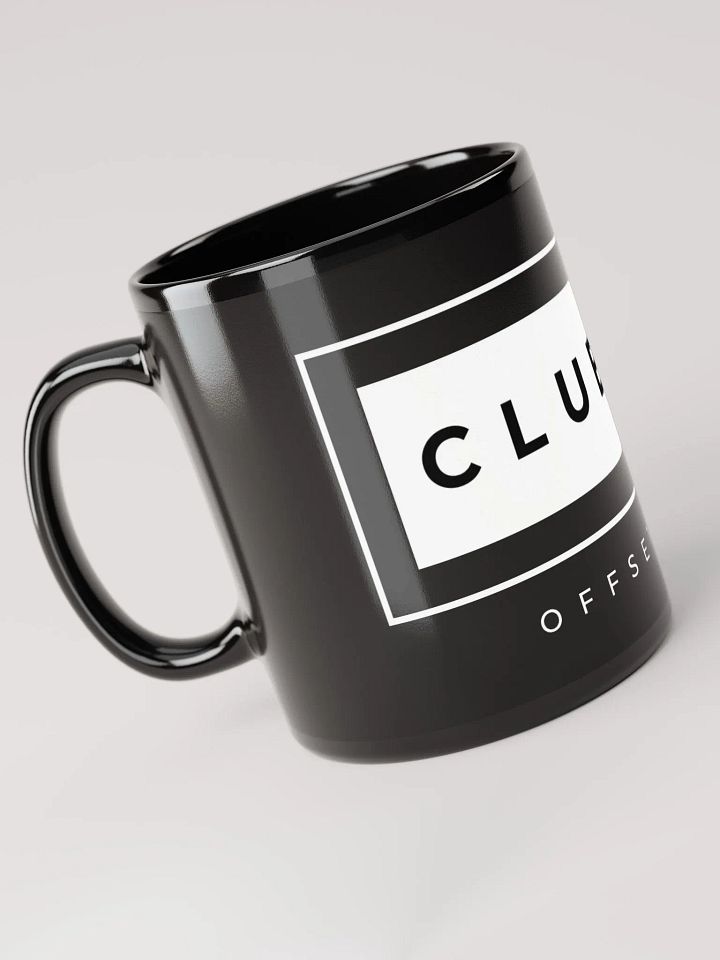 CLUB 24 Black Mug product image (2)