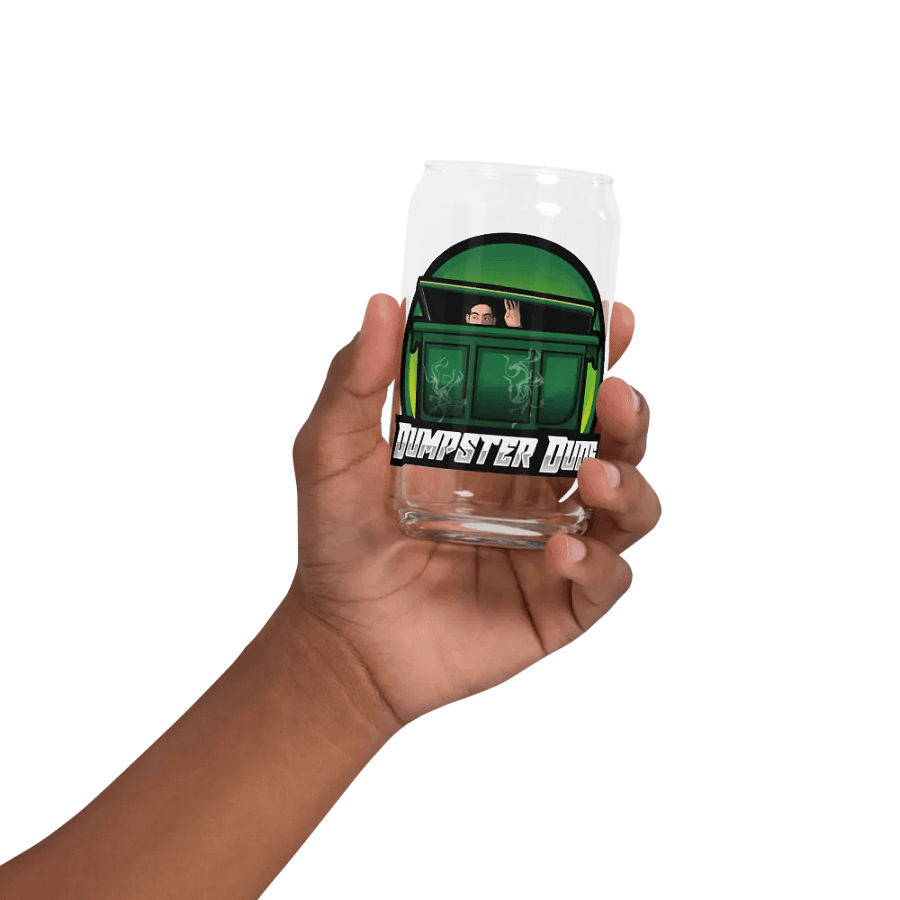 Dumpster Dude Can Glass product image (32)