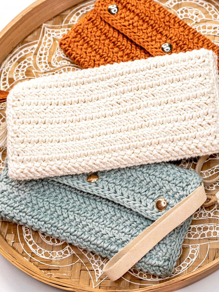 Herringbone Crochet Clutch FREE CROCHET PATTERN product image (7)