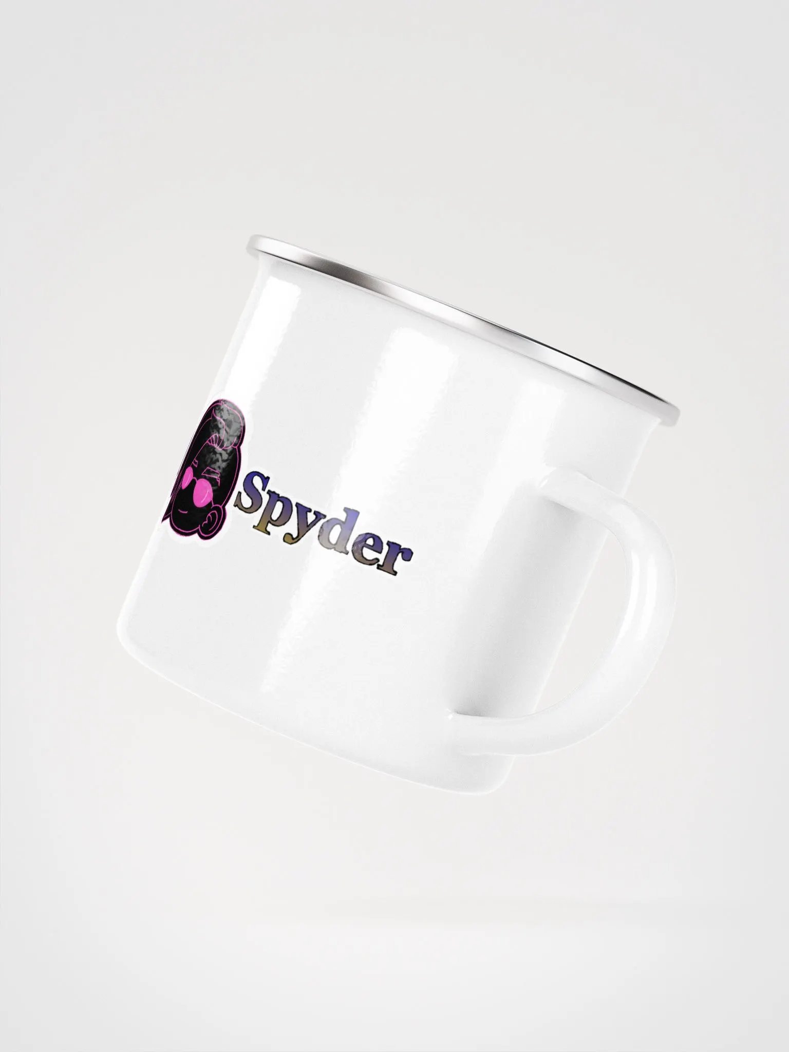 Hybrid Spyder Enamel Mug product image (4)