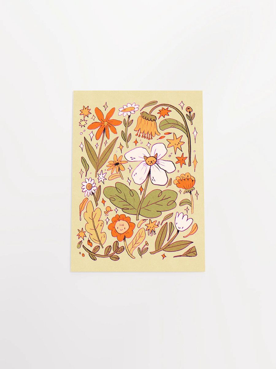 Flower Cat Print product image (5)