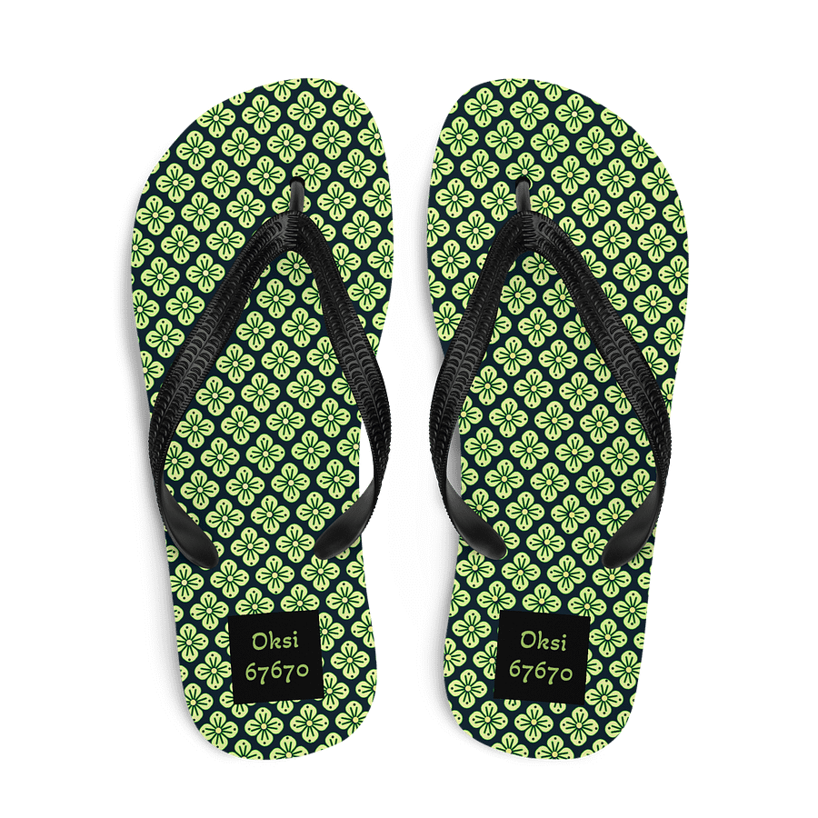Symmetrical Bloom Flip-Flops product image (2)