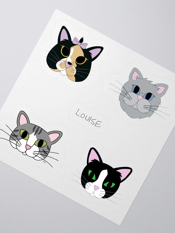 Feline Friends Sticker Set product image (2)