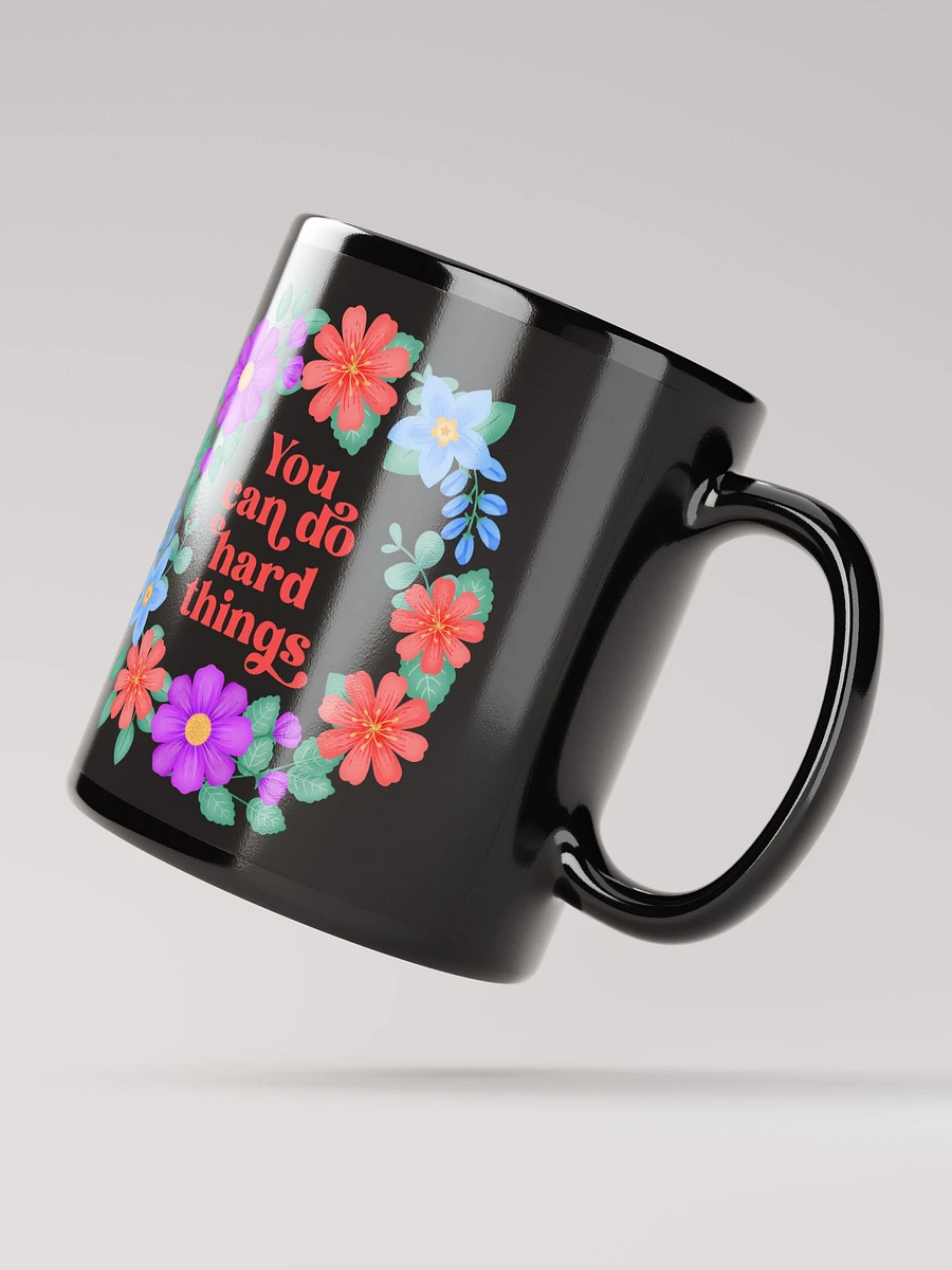 You can do hard things - Black Mug product image (4)