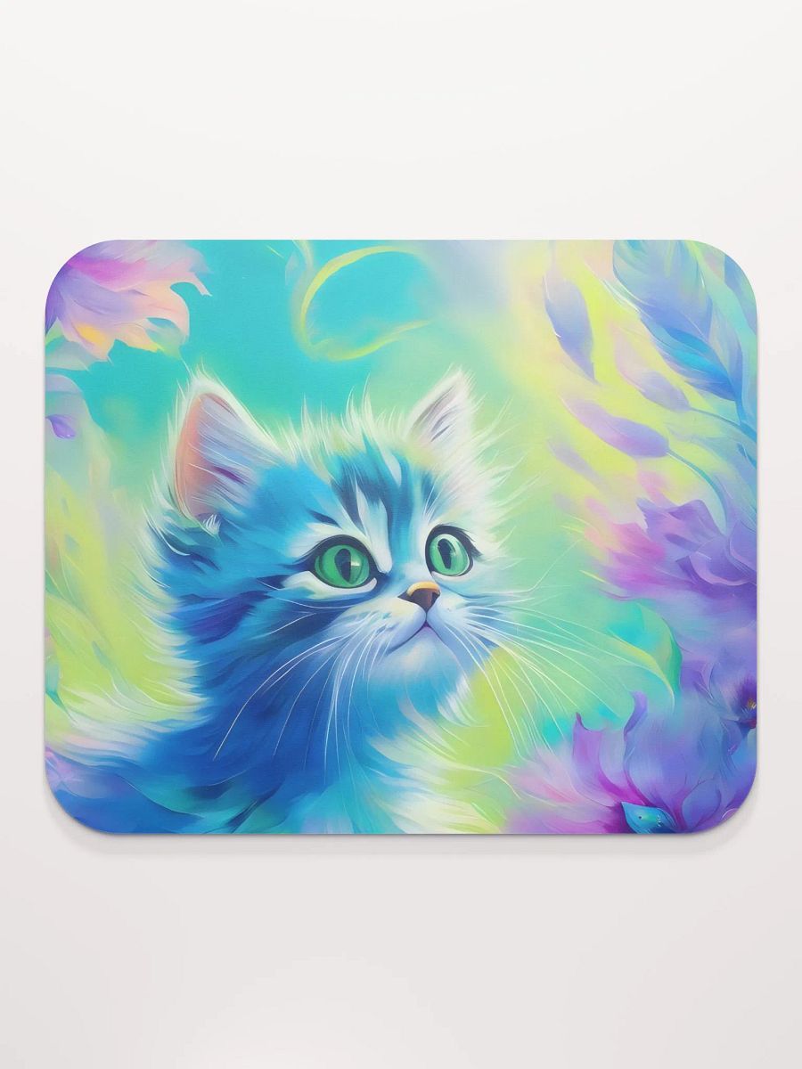 Colorful Kitty Vibes Mouse Pad product image (3)