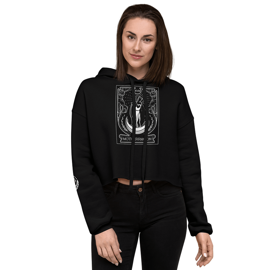 MM 𝖙𝖆𝖗𝖔𝖙 crop hoodie product image (2)