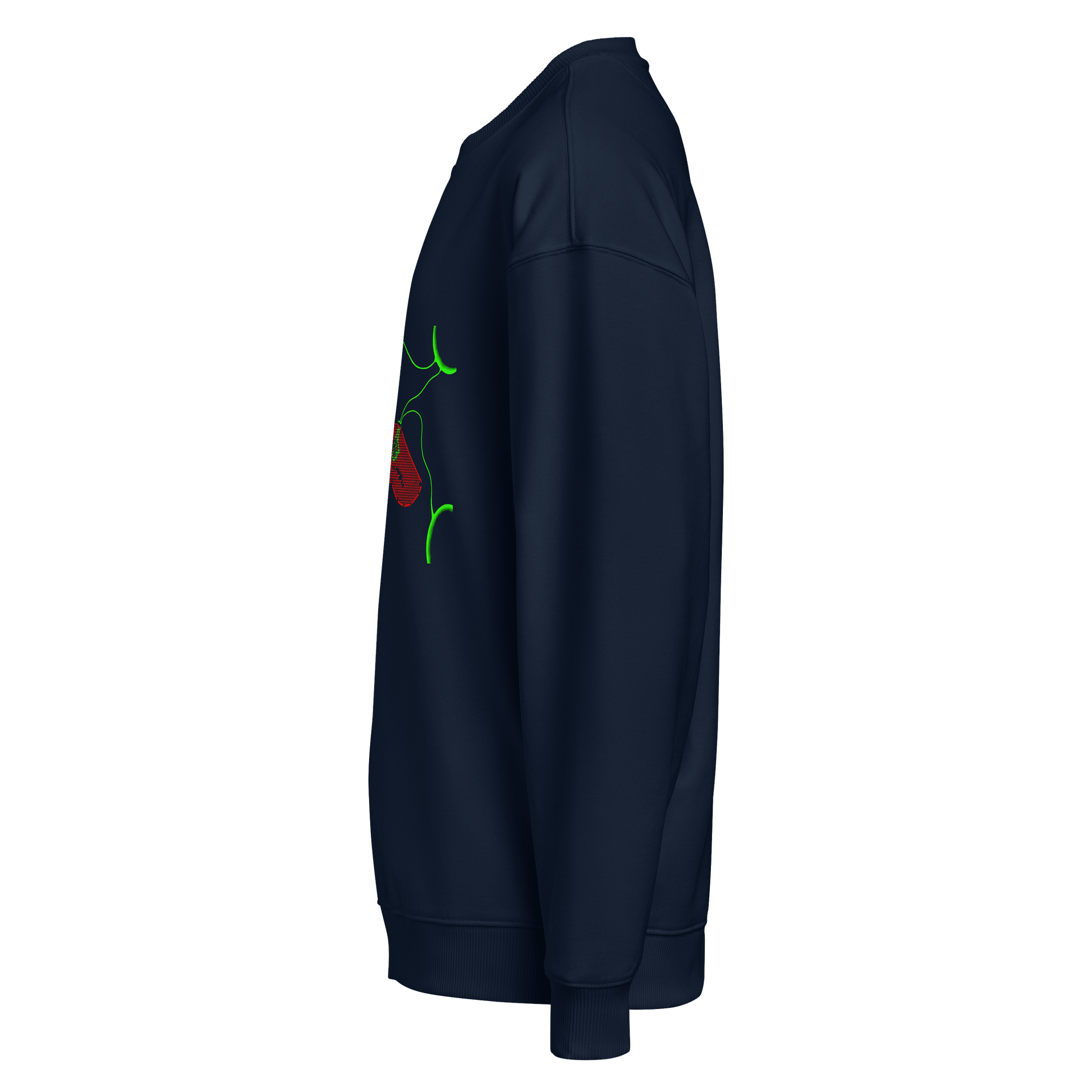 Galactic Gamer Organic Oversized Sweatshirt product image (3)