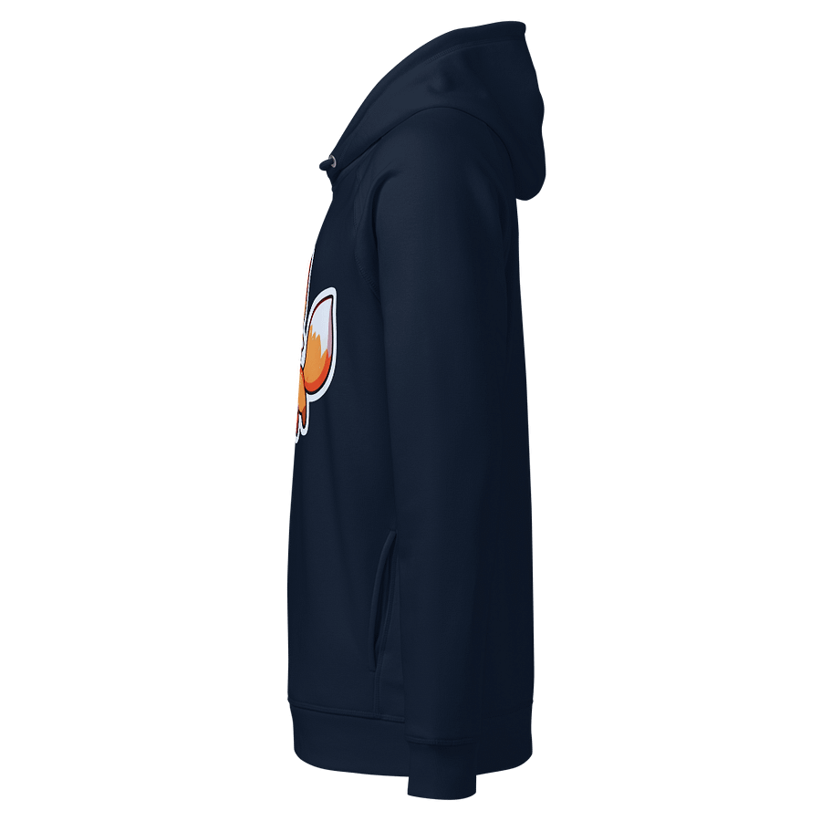 Foxy Charm Unisex Pocket Hoodie product image (3)