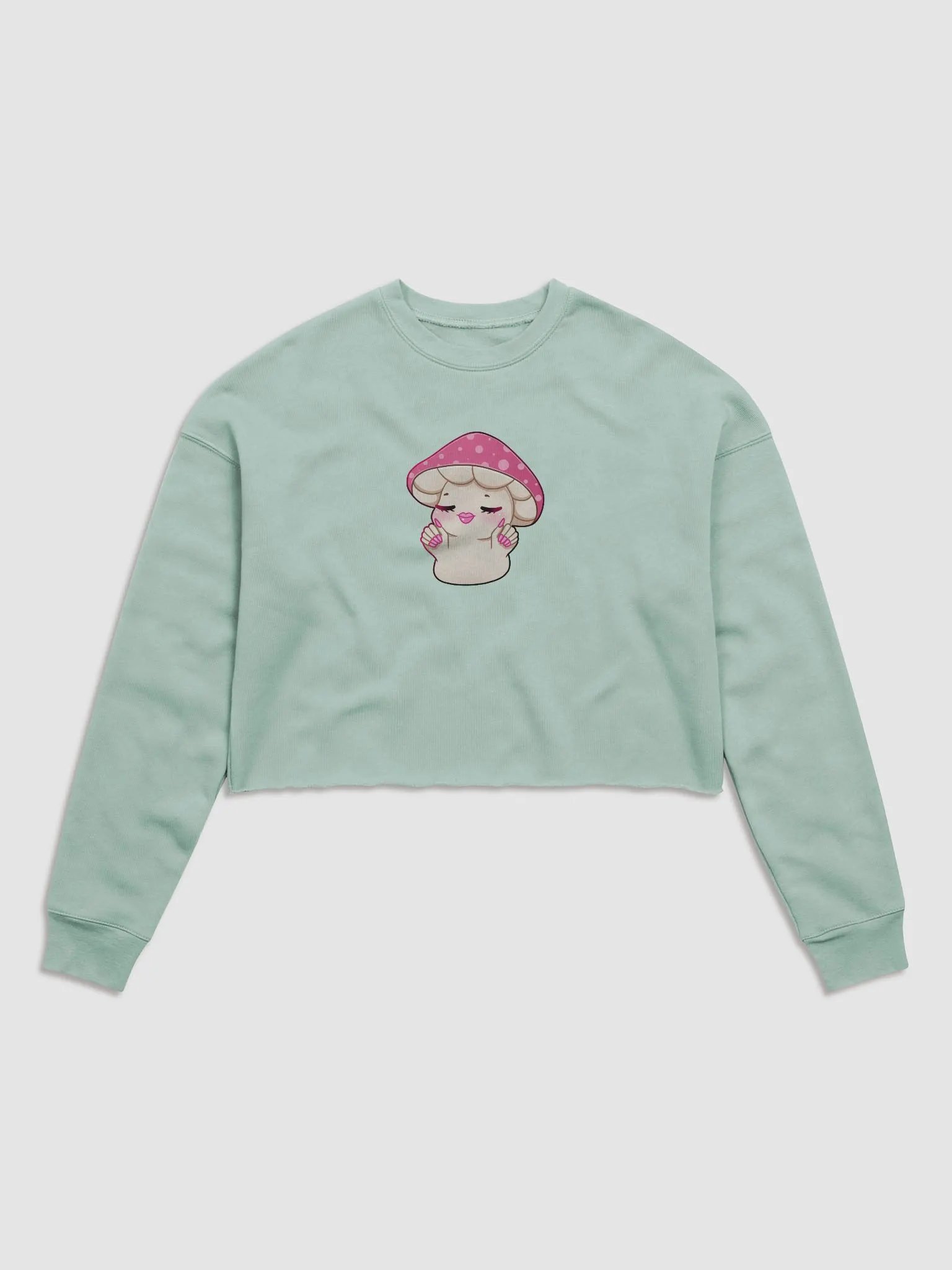 Slay Mushie Cropped Sweatshirt product image (7)