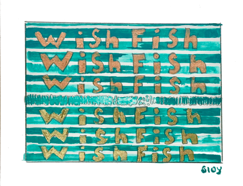 Wish Fish Print product image (1)