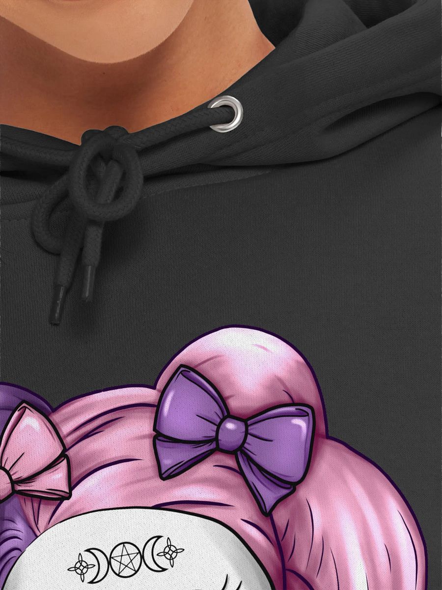 Starry Skull Pigtails Hoodie product image (7)