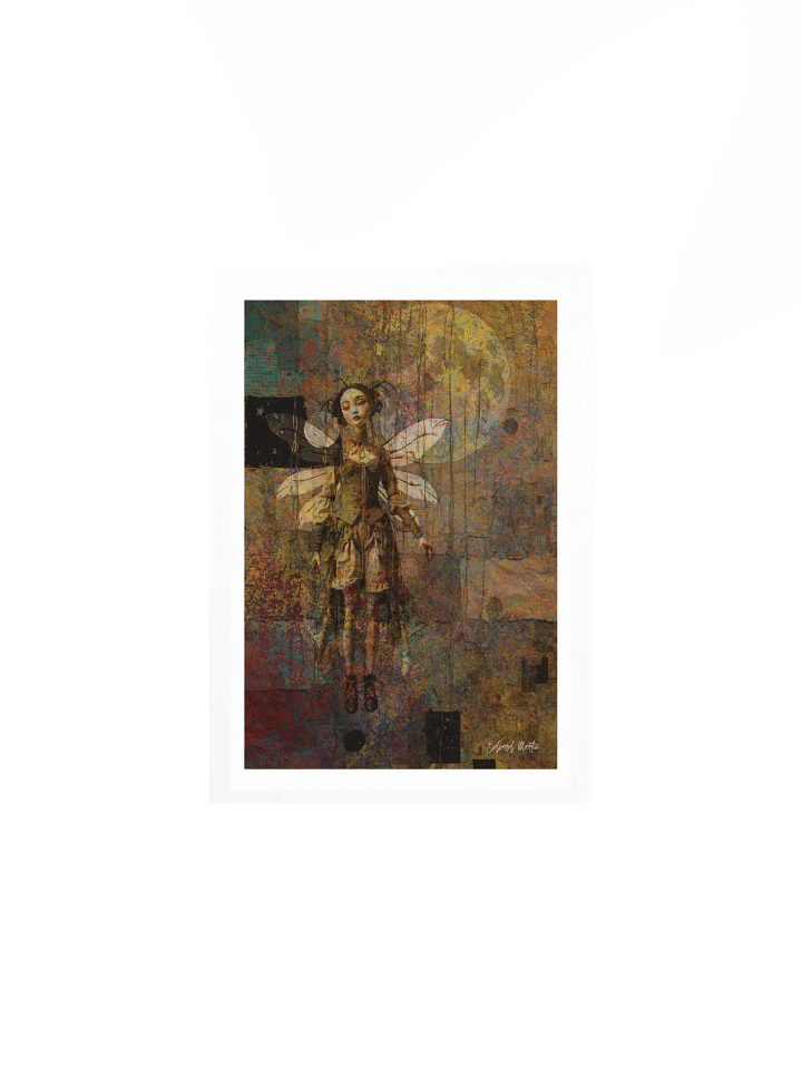 Whispers of the Moon by Edward Martin Vibrant Matte Poster: Transform Your Space! product image (2)