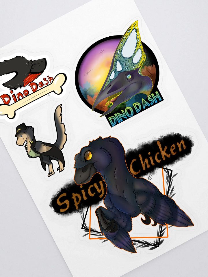 Dino-Theme stickers product image (2)